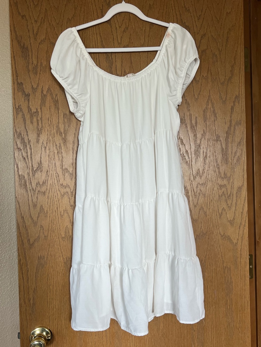 White Babydoll Mini Dress